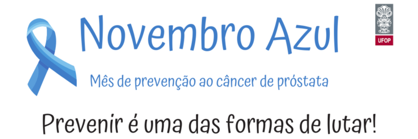 Novembro Azul - mês de prevenção ao câncer de próstata